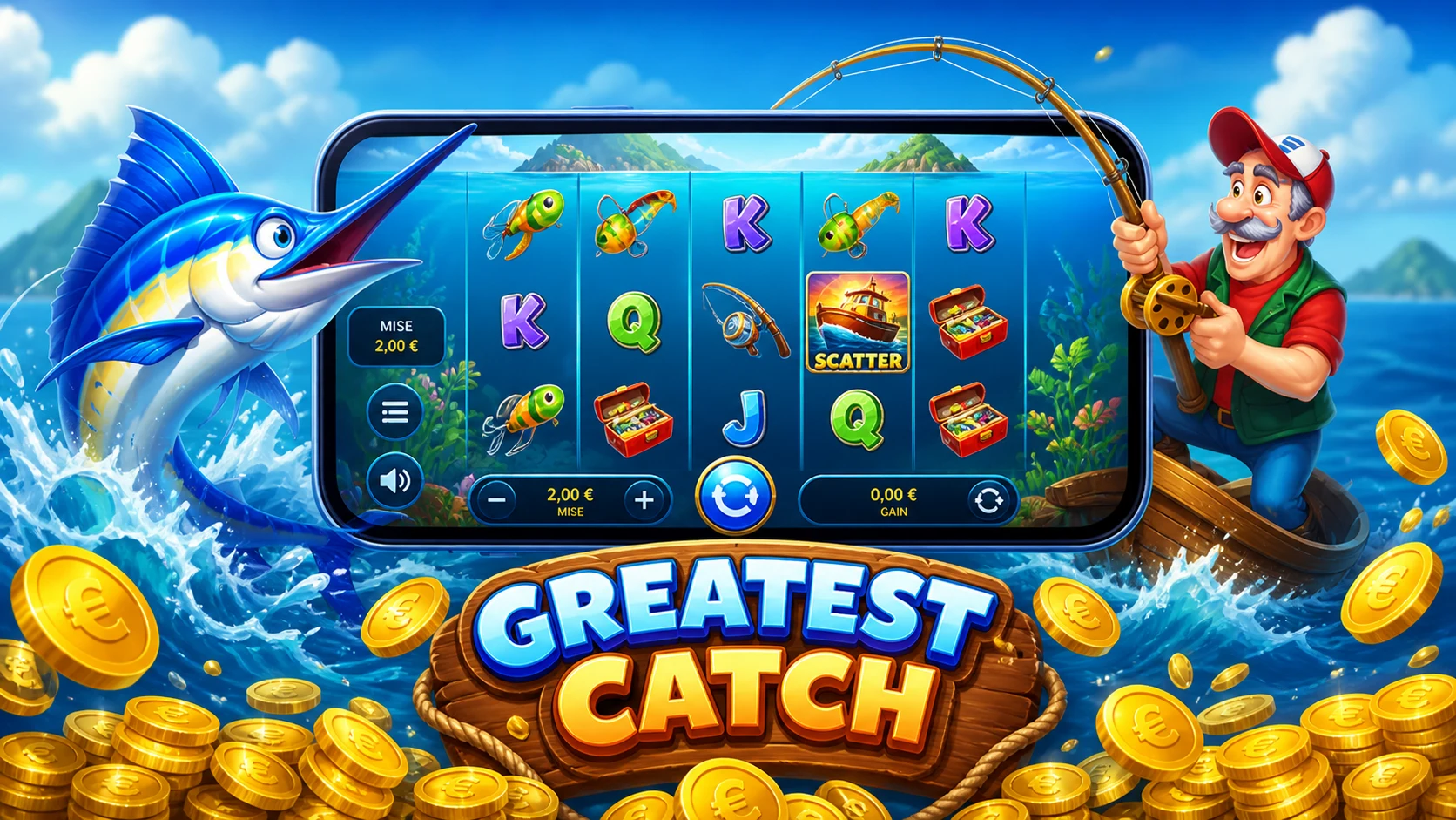 Version mobile de Greatest Catch